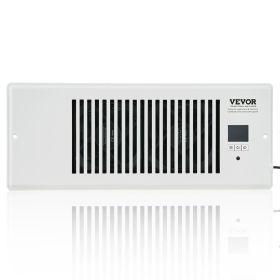 VEVOR Register Booster Fan, Quiet Vent Booster Fan Fits 4' x 12' Register Holes, with Remote Control and Thermostat Control