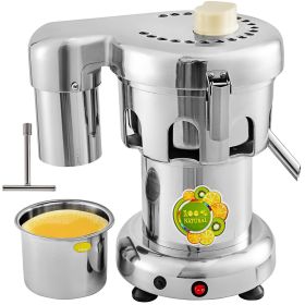 VEVOR Commercial Juice Extractor Heavy Duty Juicer Aluminum Casting and Stainless Steel Constructed Centrifugal Juice Extractor Juicing both Frui