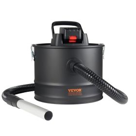 VEVOR Ash Vacuum Cleaner 15L 10 Kpa for Fireplaces Pellet Stoves Grills BBQ